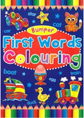 Bumper First  Words Colouring