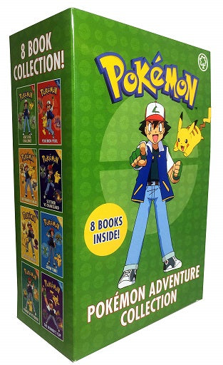 The Official Pokemon Adventure Collection 8 Books Box Set