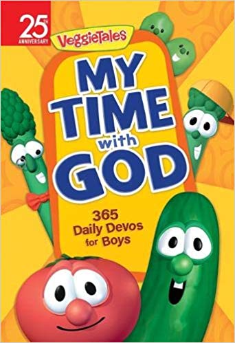 MY TIME WITH GOD: 365 DAILY DEVOS FOR BOYS VEGGIETALES)