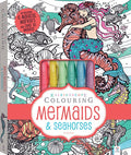 KALEIDOSCOPE COLORING MERMAIDS AND SEAHORSES