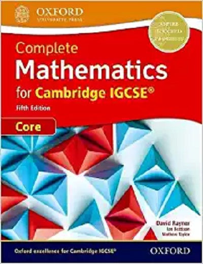 COMPLETE MATHEMATICS FOR CAMBRIDGE IGCSE STUDENT BOOK (CORE)