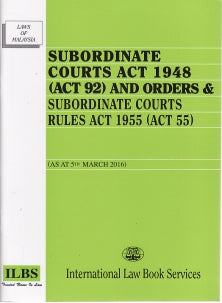 Subordinate Courts Act 1948 (Act 92) As of 15.07.2014