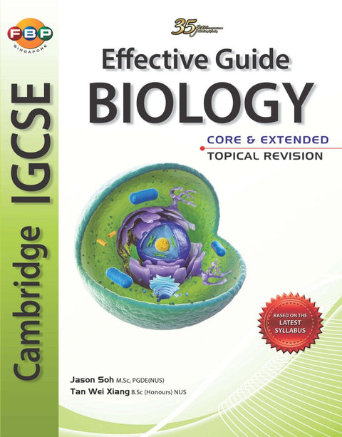 IGCSE EFFECTIVE GUIDE BIOLOGY CORE & EXTENDED TOPICAL REVISI