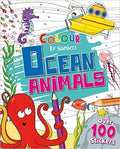 Colour-by-number Ocean Animals