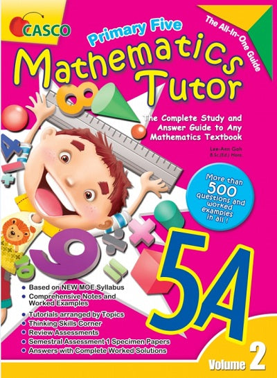 Primary 5A Volume 2 Mathematics Tutor Revised Edition