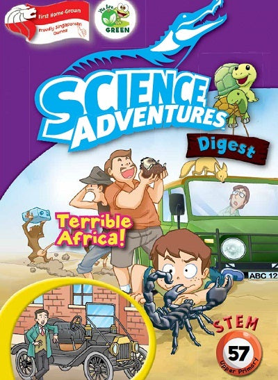 ISSUE 57 TERRIBLE AFRICA SCIENCE ADVENTURES DIGEST (PRIMARY