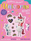 UNICORN PUFFED BALLOON STICKER ACTIVITY