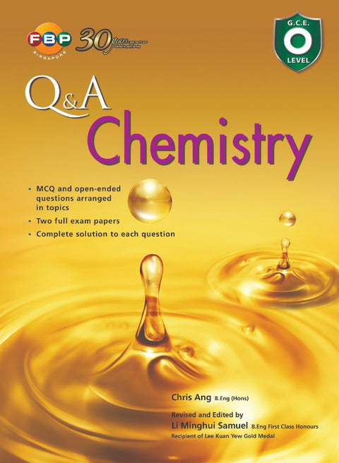 Gce O Level Chemistry Q & A
