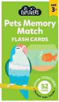 Junior Explorers: Pets Memory Match Flash Cards