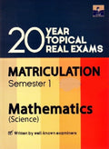 20 YEAR TOPICAL REAL EXAMS MATRICULATION MATHEMATICS SCIENCE