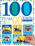 100 First Things That Go Words Sticker Activity