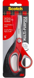 3M Scotch Multi Purpose Scissors 1426 6 Inch - MPHOnline.com