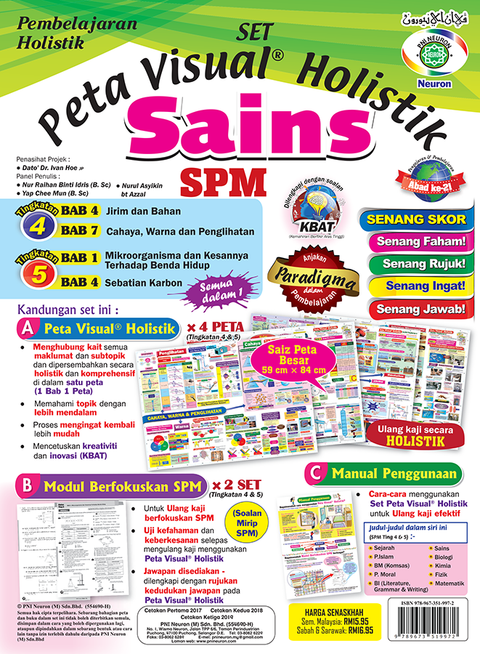 Pembelajaran Holistik SET SPM Sains Tingkatan 4 & 5 - MPHOnline.com