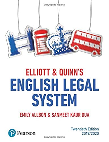Elliott & Quinn English Legalsystem - MPHOnline.com