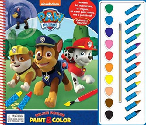 Deluxe Poster Paint and Colour: Paw Patrol - MPHOnline.com