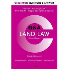 CONCENTRATE QUESTIONS AND ANSWERS LAND LAW 2ED