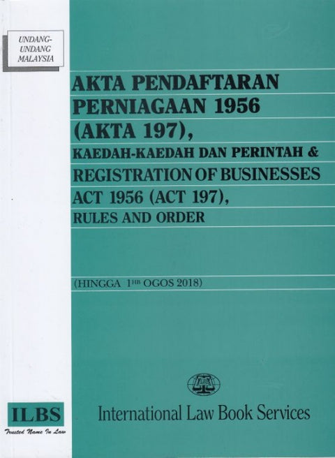 Registration Of Businesses Act 1956(ACT 197), Rules And Order