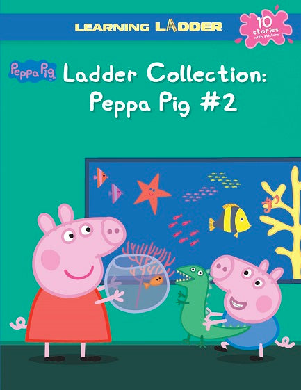 LADDER COLLECTION: PEPPA PIG #2 (10 STORIES W/STICKER)