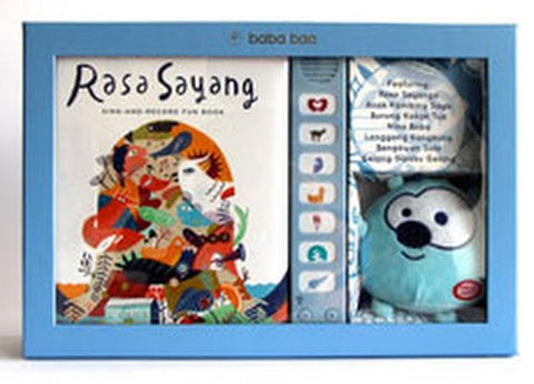 Rasa Sayang Sing-And-Record Fun Book + Plush Toy With Music