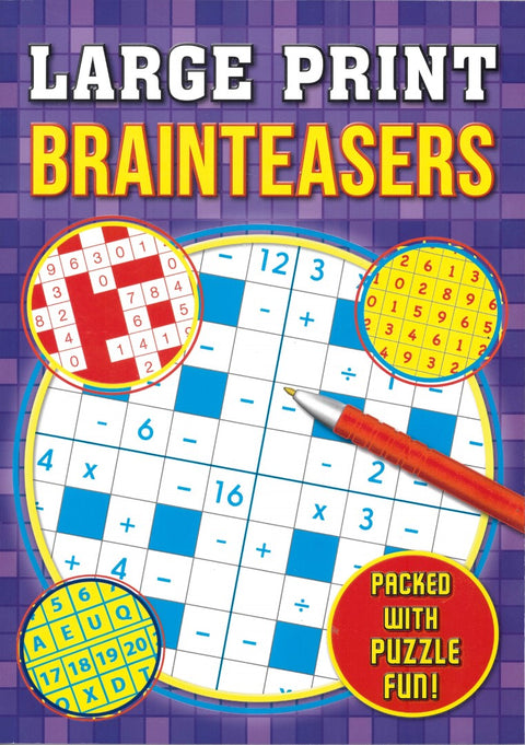 LARGE PRINT BRAINTEASERS