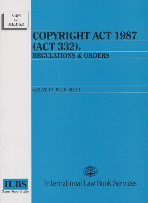 Copyright Act 1987 (Act 332), Regulations & Orders