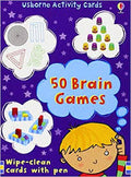 50 Brain Games (Usborne Activity Cards)