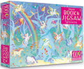 USBORNE BOOK & JIGSAW: UNICORNS (100 PIECE PUZZLE)