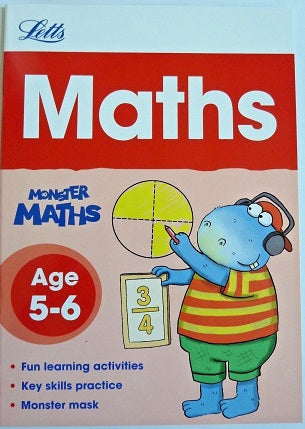 Letts Monster Practice: Maths Age 5-6