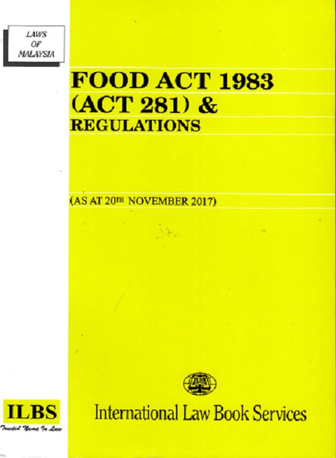 Food Act 1983 (Act 281) & Regulations