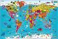 Collins Children's World Wall Laminated Map