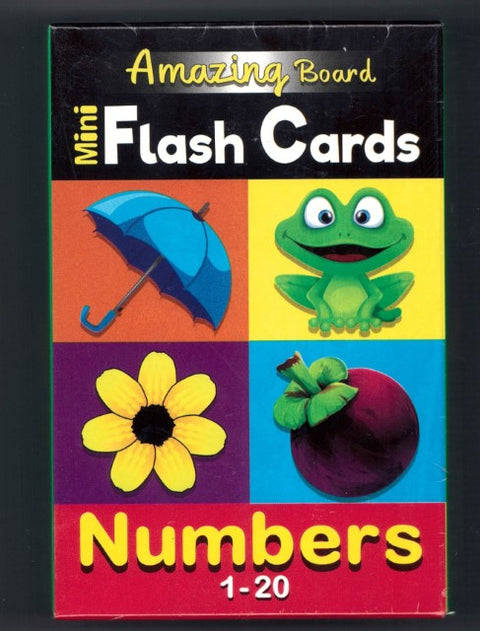 Amazing Board Mini Flash Cards Number 1-20