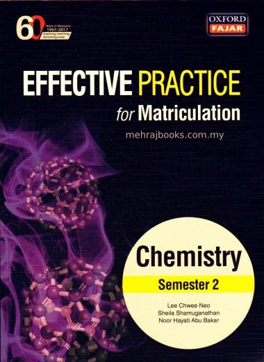 Effective Practise For Matriculation Chemistry Sem 2