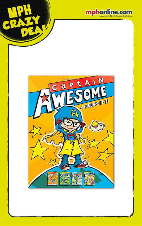 Captain Awesome 4-Books-in-1