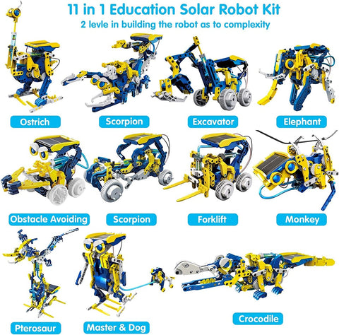Solar Robot 11 in 1 - MPHOnline.com