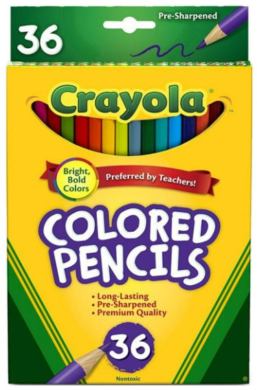 Crayola Colored Pencils (36L) - MPHOnline.com