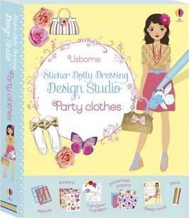 Sticker Dolly Dressing Design Studio Party Clothes