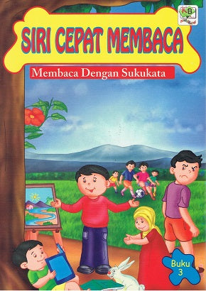 Siri Cepat Membaca: Membaca Dengan Sukukata (Buku 3)