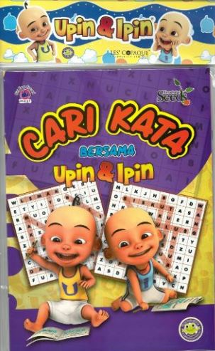 UPIN & IPIN SET CARI KATA + PUZZLE + PENSEL (ES UI -1,2,3,4)
