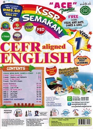 ACE PRAKTIS KSSR SEMAKAN CEFR ALIGNED ENGLISH YEAR 1