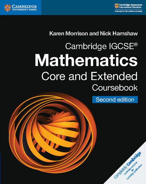 Cambridge Igcse Mathematics Coursebook Core And Extended 2nd