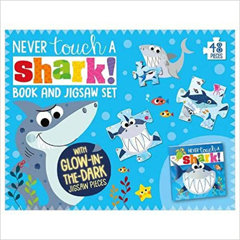 Never Touch A Shark Book and Jigsaw Boxset