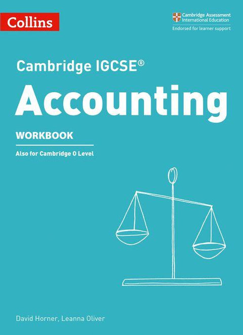 Cambridge IGCSE Accounting Workbook (Also Cambridge O Level)
