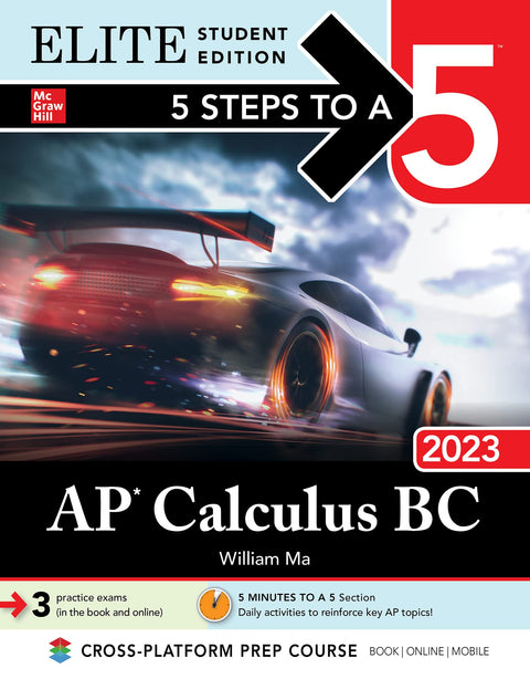 5 Steps to a 5: AP Calculus BC 2023 Elite Student Edition - MPHOnline.com