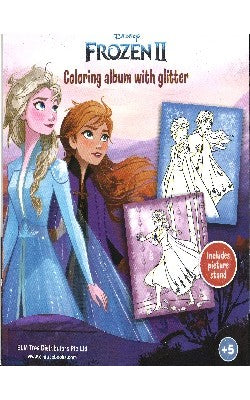 Coloring Album With Glitter: Frozen 2 - MPHOnline.com