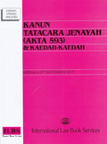 Kanun Tatacara Jenayah (Akta 593) & Kaedah-Kaedah