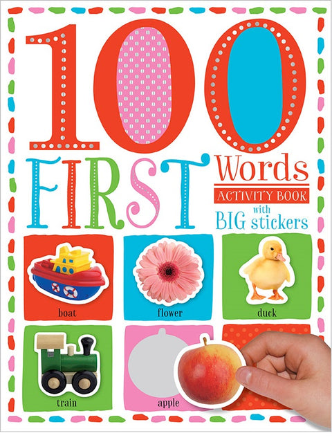 100 FIRST WORDS STICKER ACTIVITY