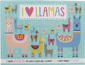 I Love Llamas Activity Chest