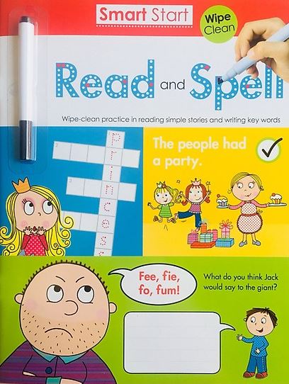 SMART START READ AND SPELL WIPE CLEAN WITH PEN