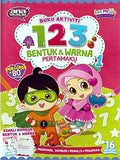 Buku Aktiviti 123 Bentuk & Warna Pertamaku : 1