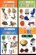 Stop Look and Learn Set (ABC, Animals, Numbers, First Words) - MPHOnline.com